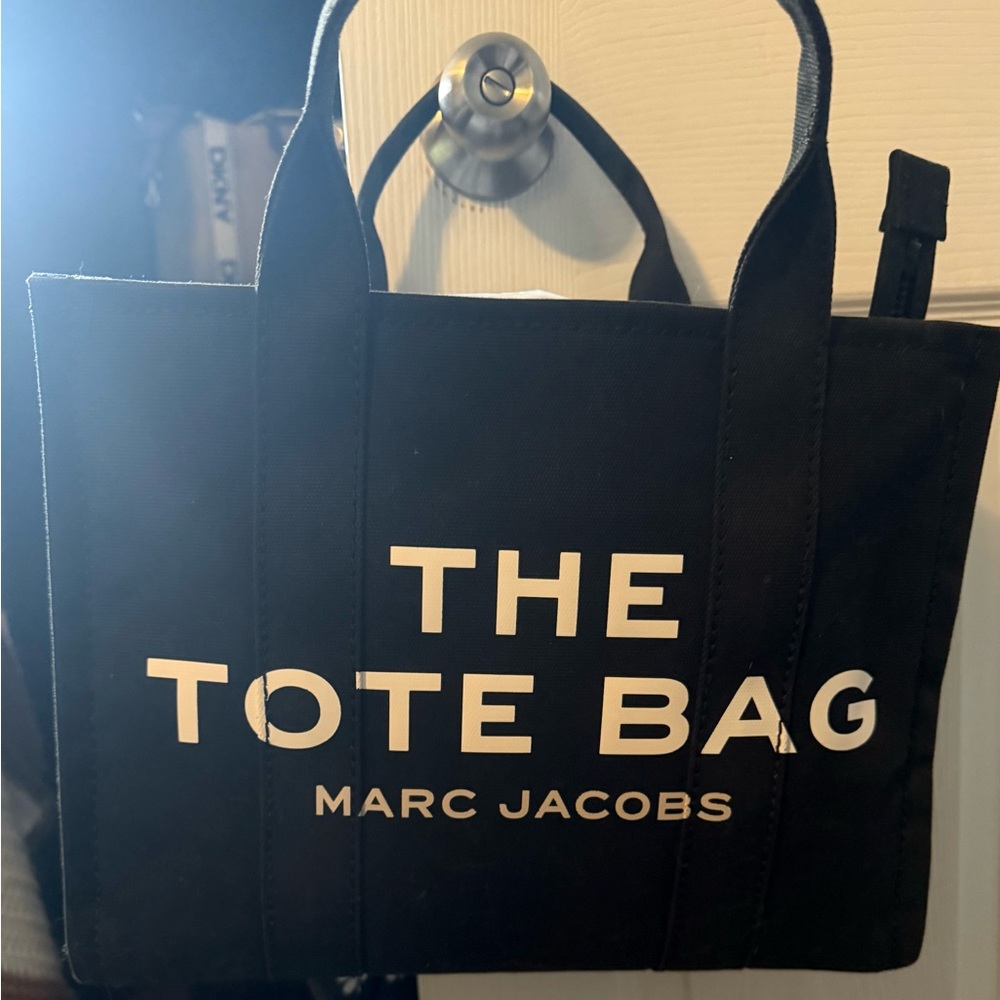Marc Jacobs Black Canvas Tote